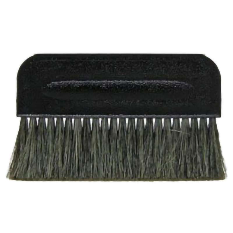 Dusting Brush, Short Handle, Conductive, Thunderon/Goat Hair 1-3/8", Plastic 3-1/2", 900 Series